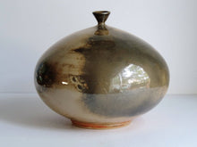 Load image into Gallery viewer, Original Korean Pottery Wheel Thrown Vase stoneware Galaxy Clay Fine Art Ceramics