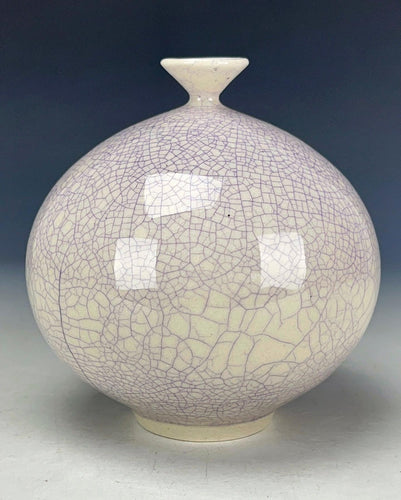 Wheel Thrown Ceramic Vase by Galaxy Clay Fine Art