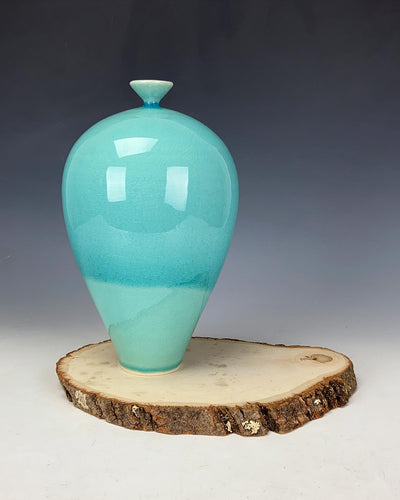 Wheel thrown Ceramic Vase by Galaxy Clay Fine Art